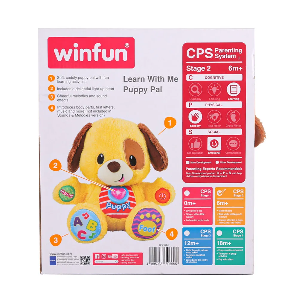 0669 WINFUN LEARN ME PUPPY PAL BASIC