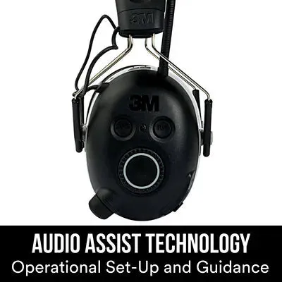 3M WorkTunes Connect Headset with AM/FM Radio & Bluetooth