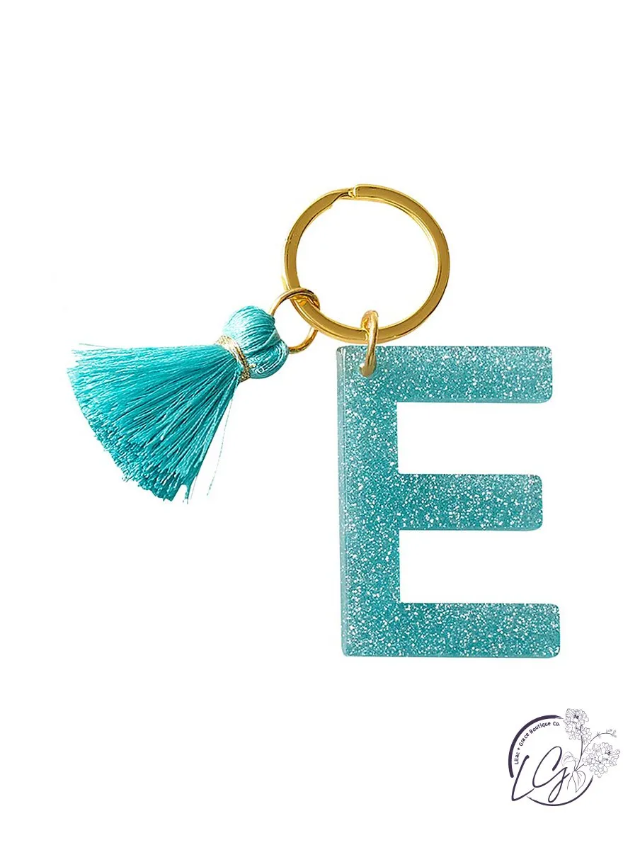 Acrylic Letter Key Chain