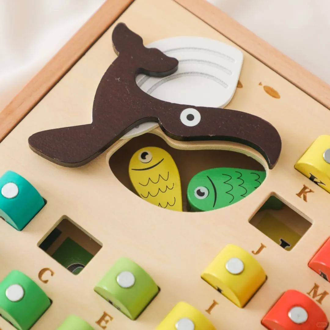 Alphabet Fishing Adventure - Wooden Toys