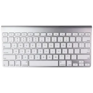 Apple Bluetooth Wireless (2010) Keyboard - Silver/White (A1314, MC184LL/A)