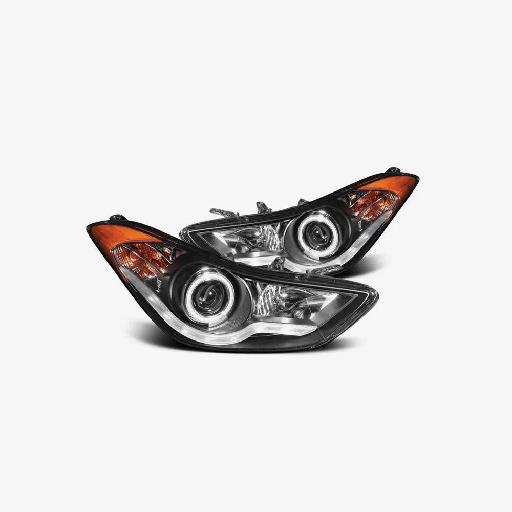 Axial Black Projector Headlights