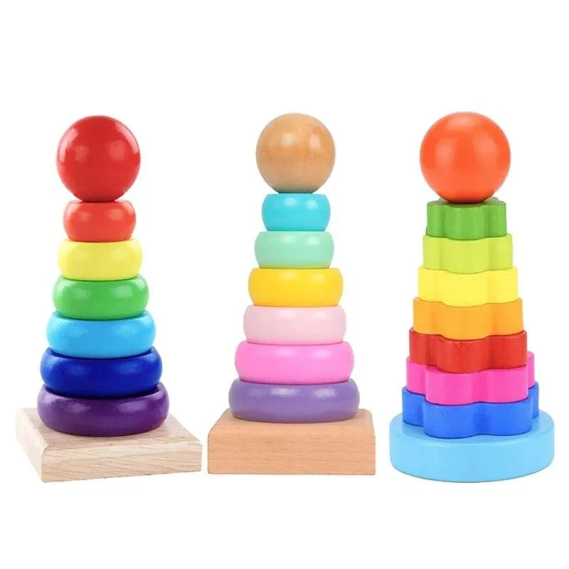 Baby Educational Toys Wooden Toys Montessori Early Learning Baby Birthday Christmas New Year Gift Toys for Children Kids