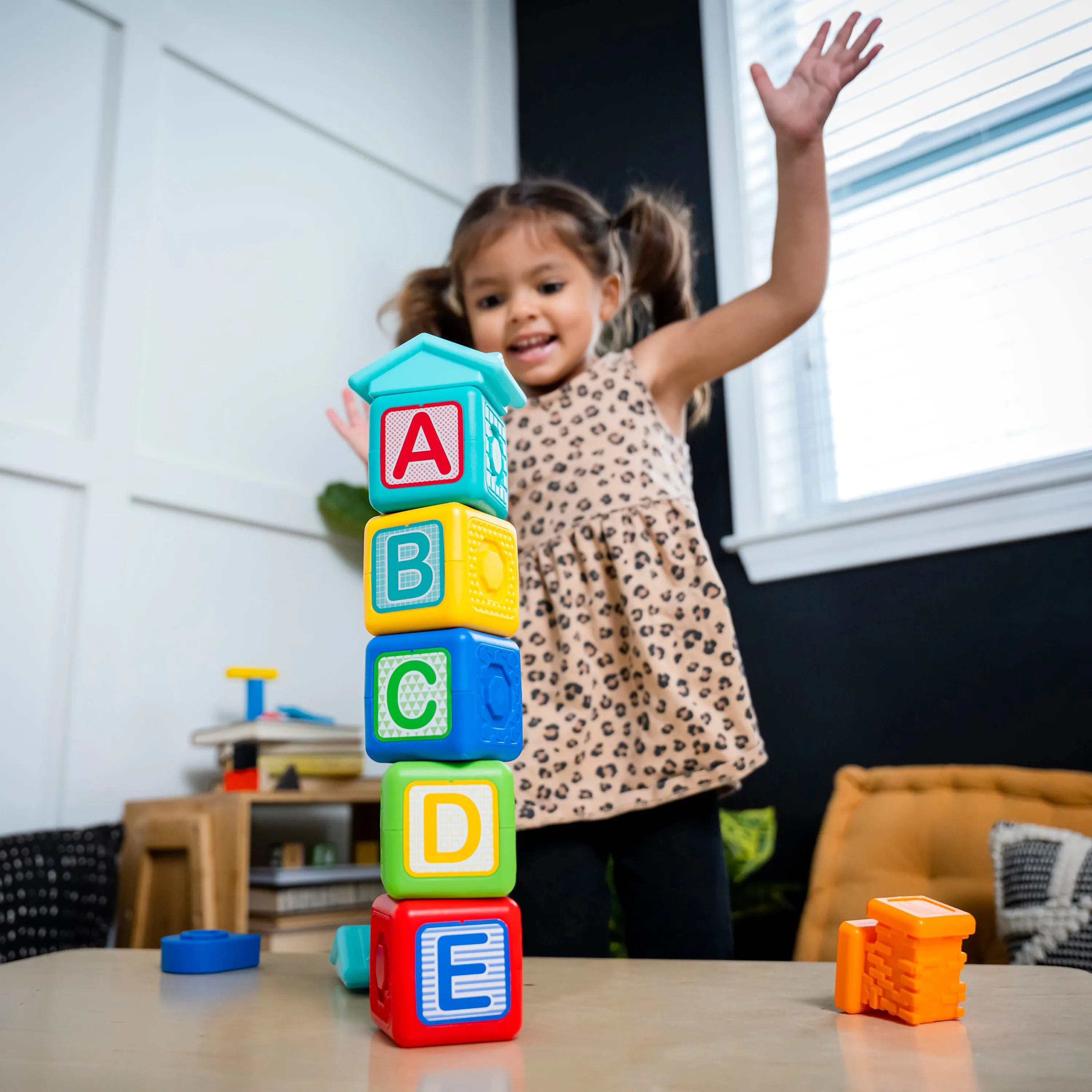 Baby Einstein Connectables 15-Piece Bridge & Learn Magnetic Activity Blocks