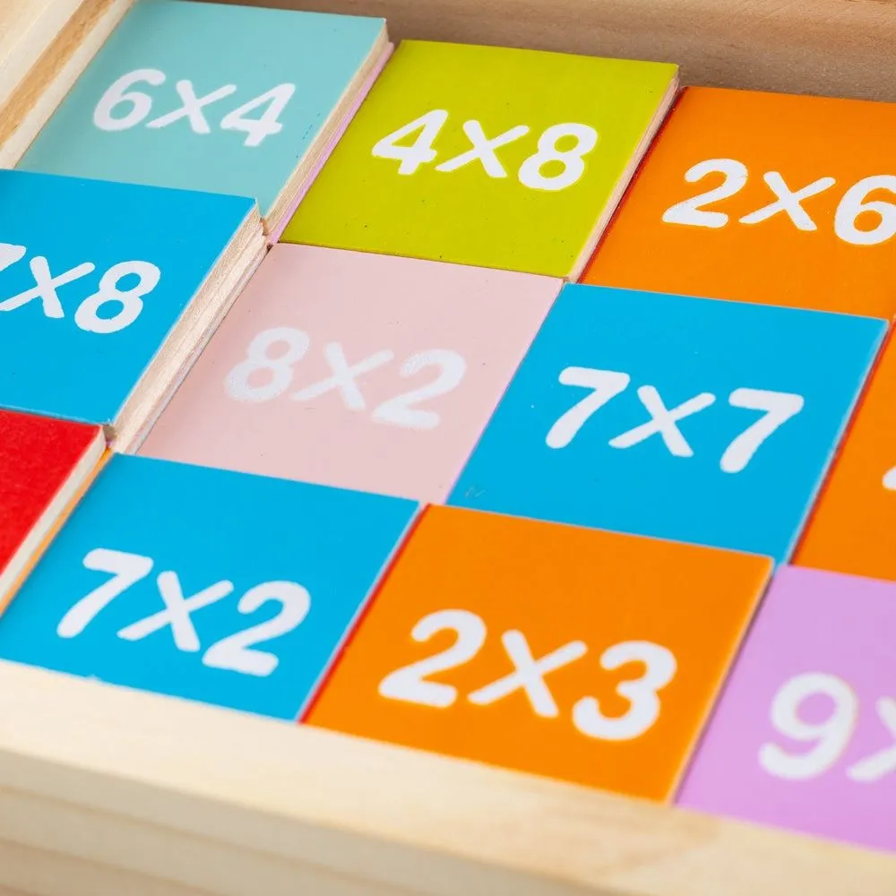 Bigjigs Toys Times Table Box - Educational Games