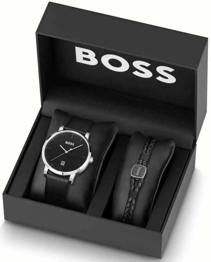 BOS Watch Confidence Leather Bracelet Set