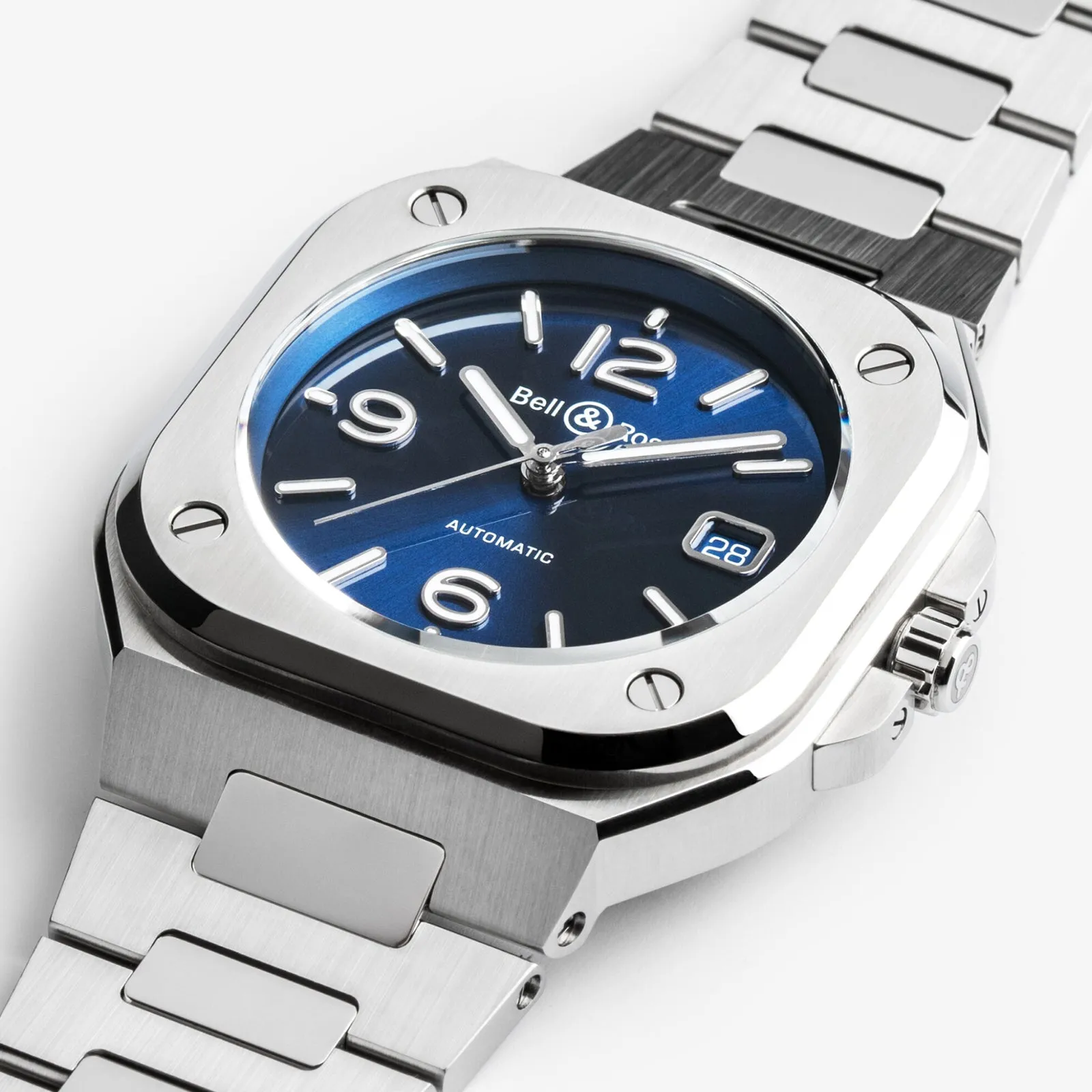 BR05 AUTO BLUE STEEL STEEL BRACELET