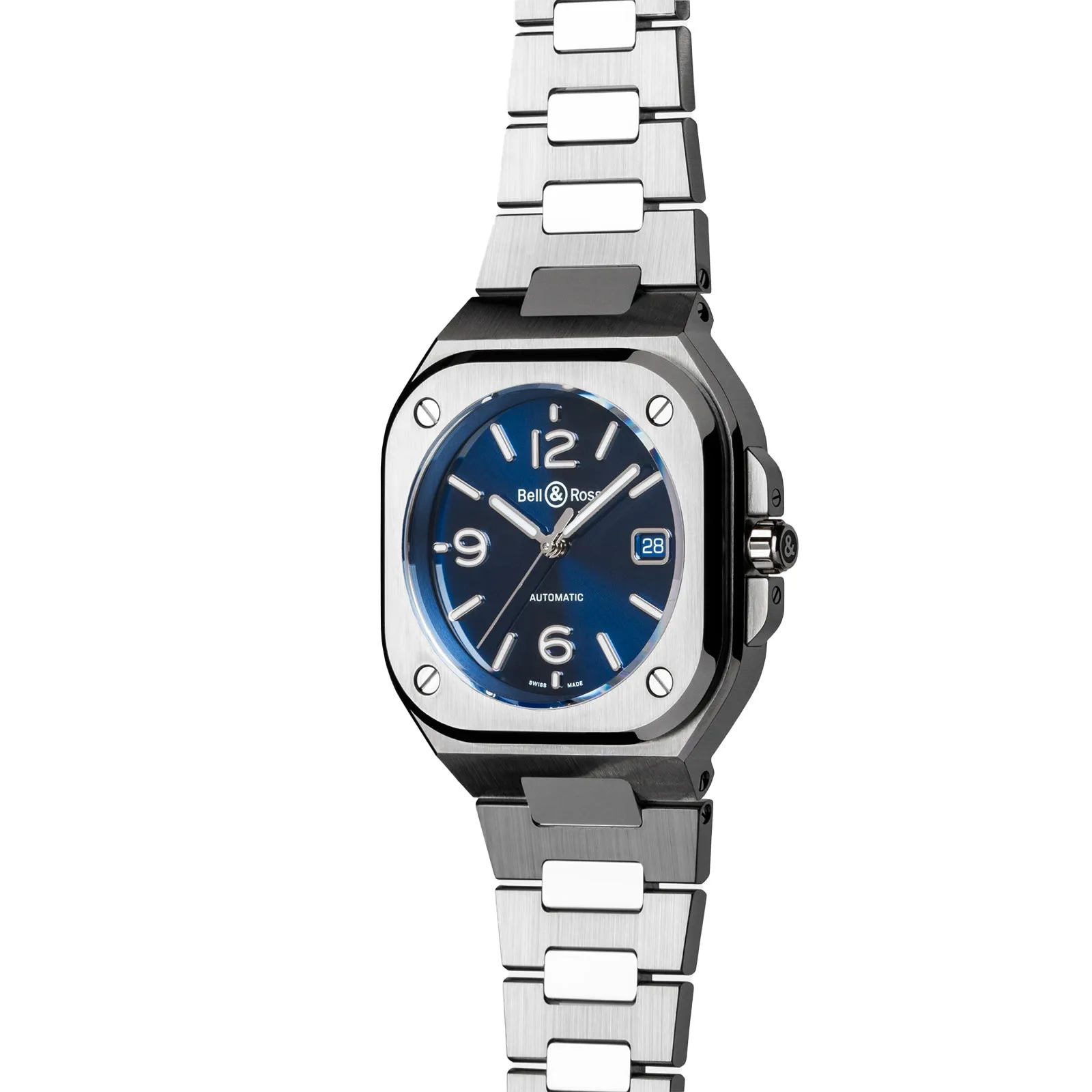 BR05 AUTO BLUE STEEL STEEL BRACELET