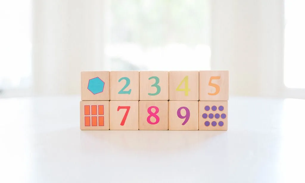 Bright Number   Counting Shape Blocks