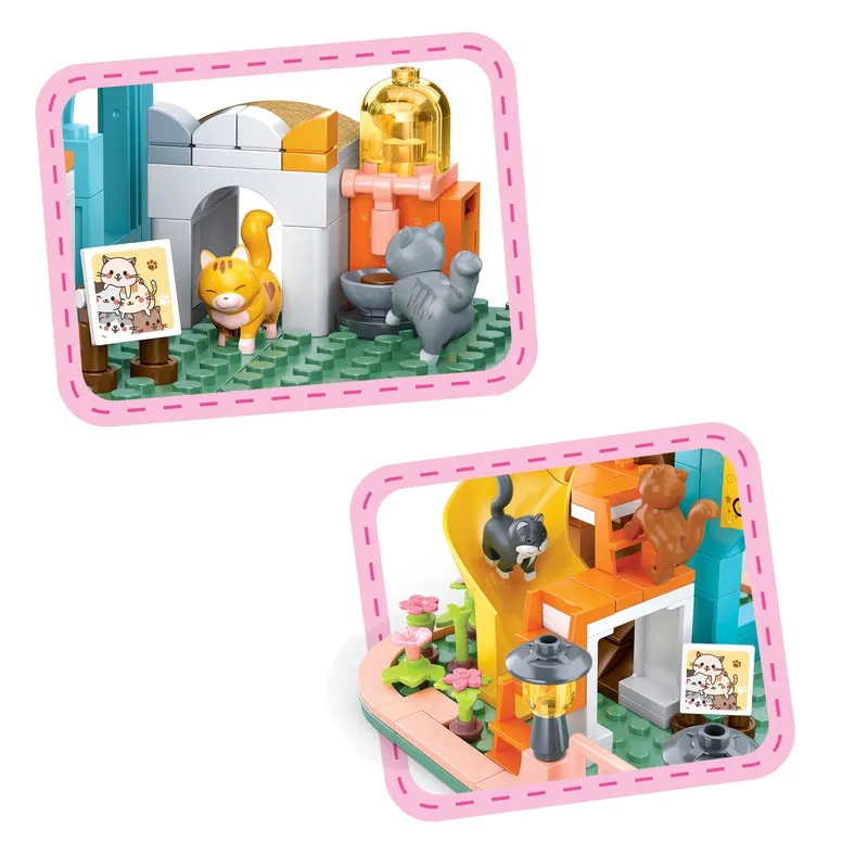 Cat House Building Blocks Kit (521)