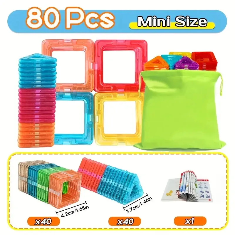 Constructor Magnetic Blocks For Children