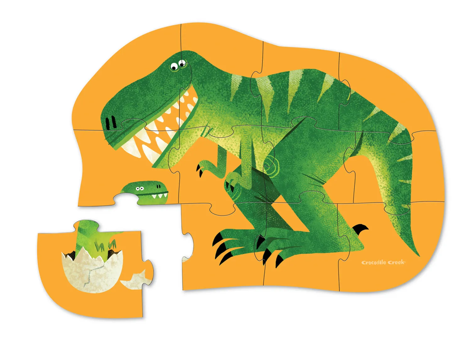 Crocodile Creek 12 Piece Mini Puzzle Just Hatched