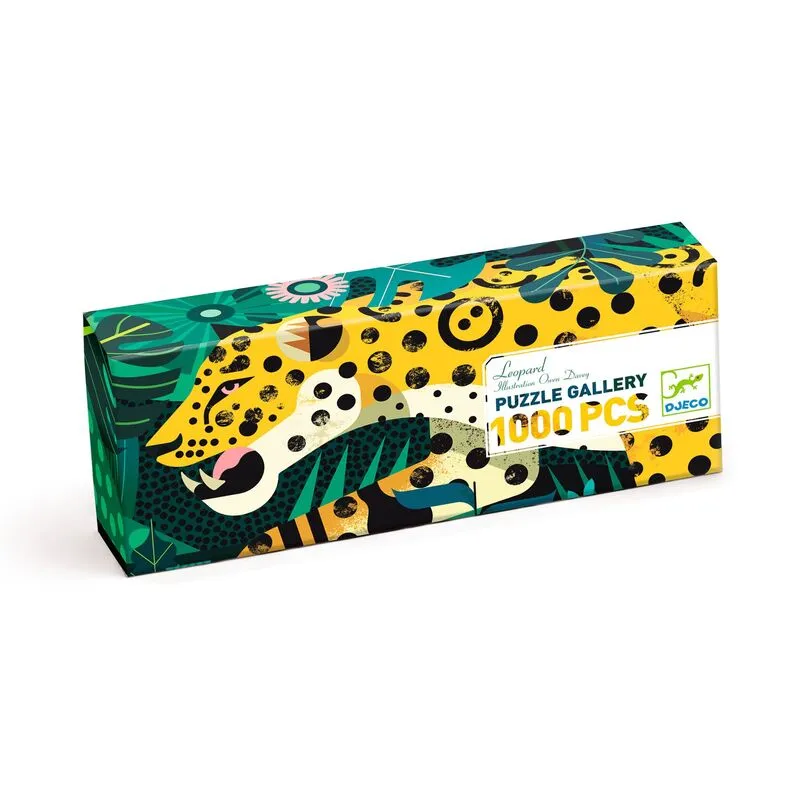 Djeco Leopard 1000pc Gallery Puzzle