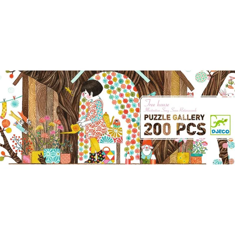 Djeco Tree House 200pc Gallery Puzzle