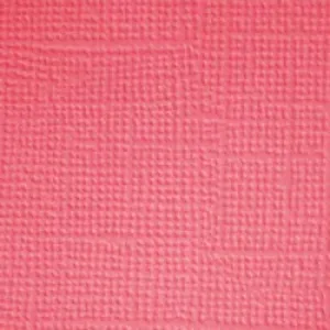 Doodlebug Textured Cardstock 12"X12" - Watermelon*