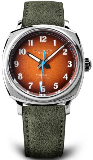 DP Watch VeriMTic ORSange Fume Birch Green Suede