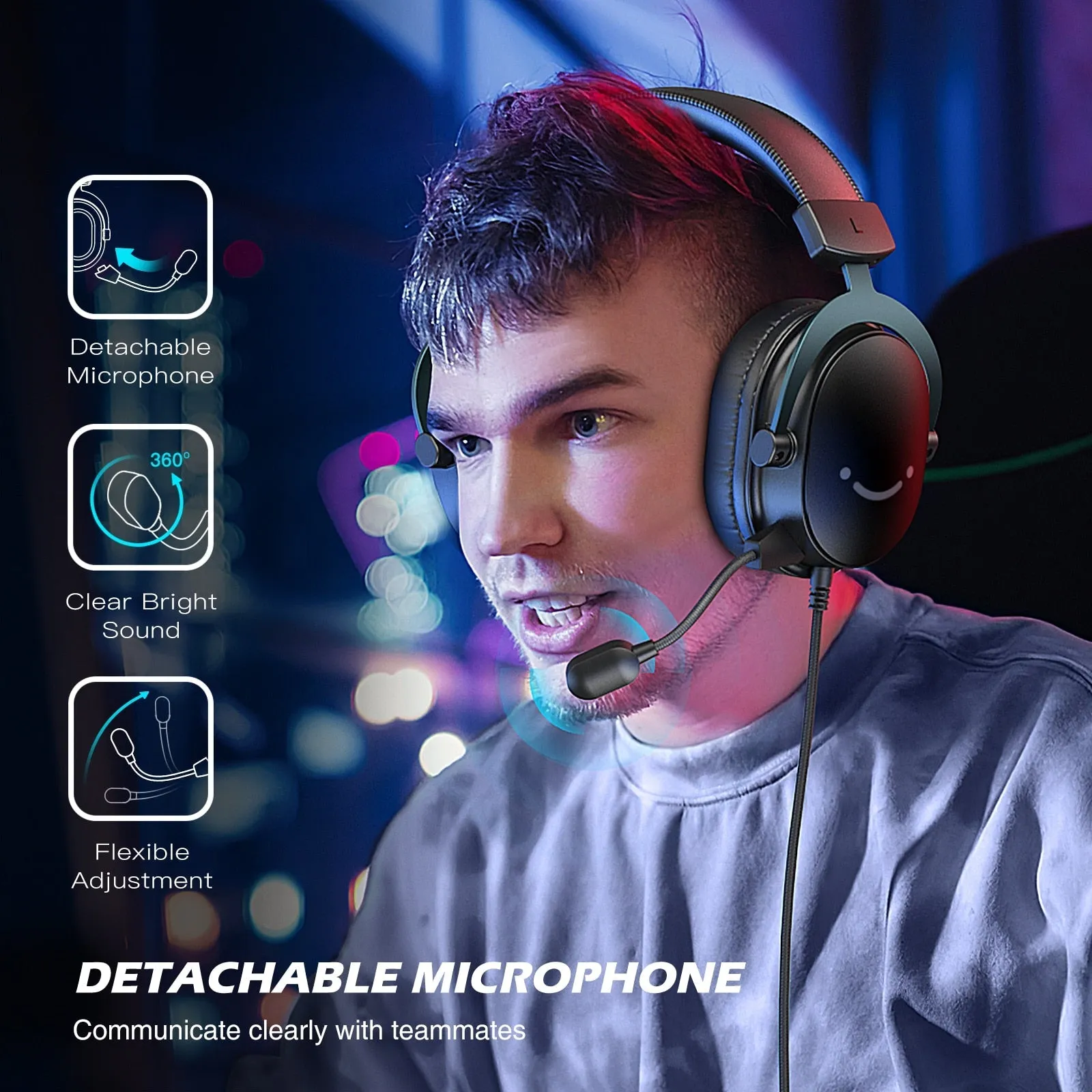 Dragon 9 Surround Sound 7.1 Gaming Headphones