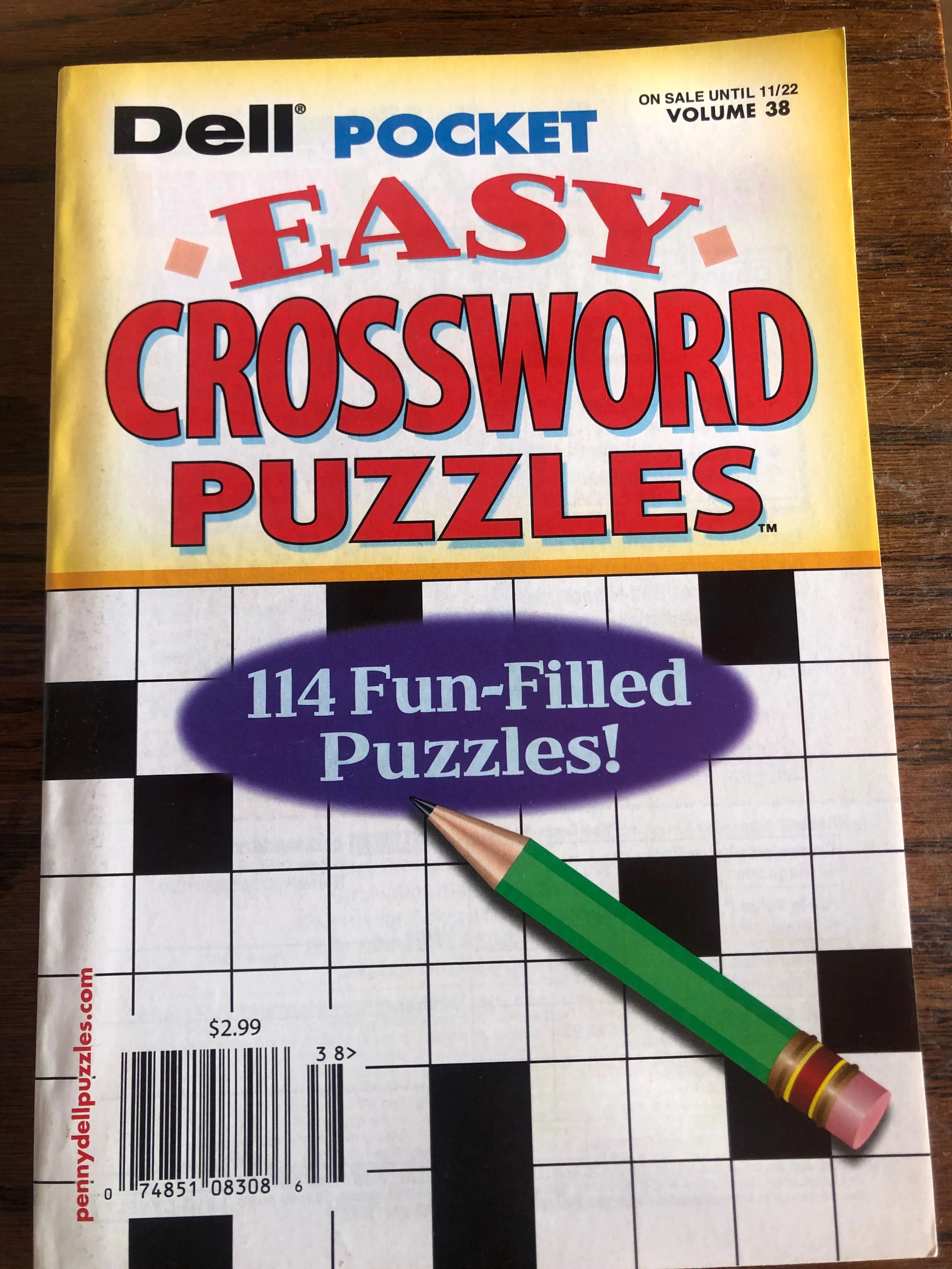 Easy Crossword Puzzles: 114 Fun-Filled Puzzles!