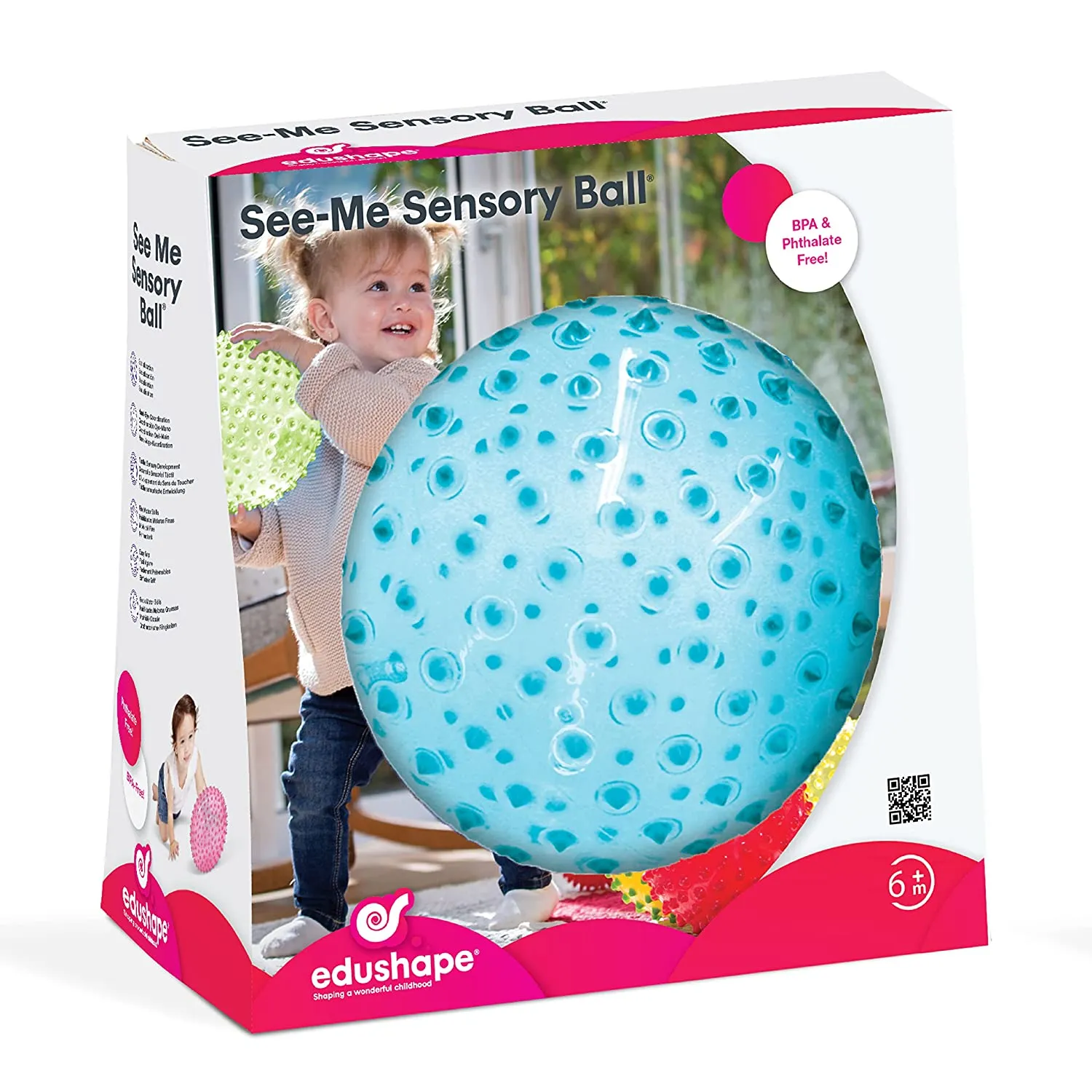 Edushape Sensory See-Me Ball, 7in