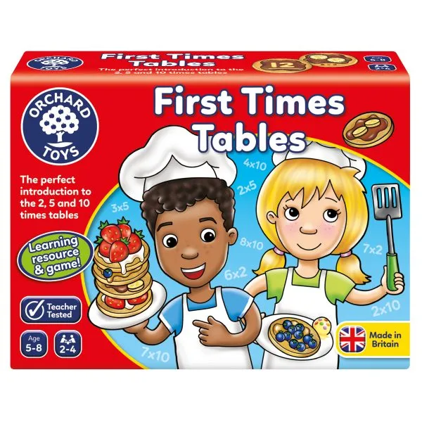 First Times Tables Numeracy Game by Orchard Toys