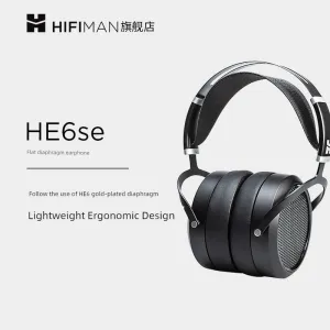 Free Adapter Hifiman He6se Tablet Diaphragm Headset Wired Fever Open