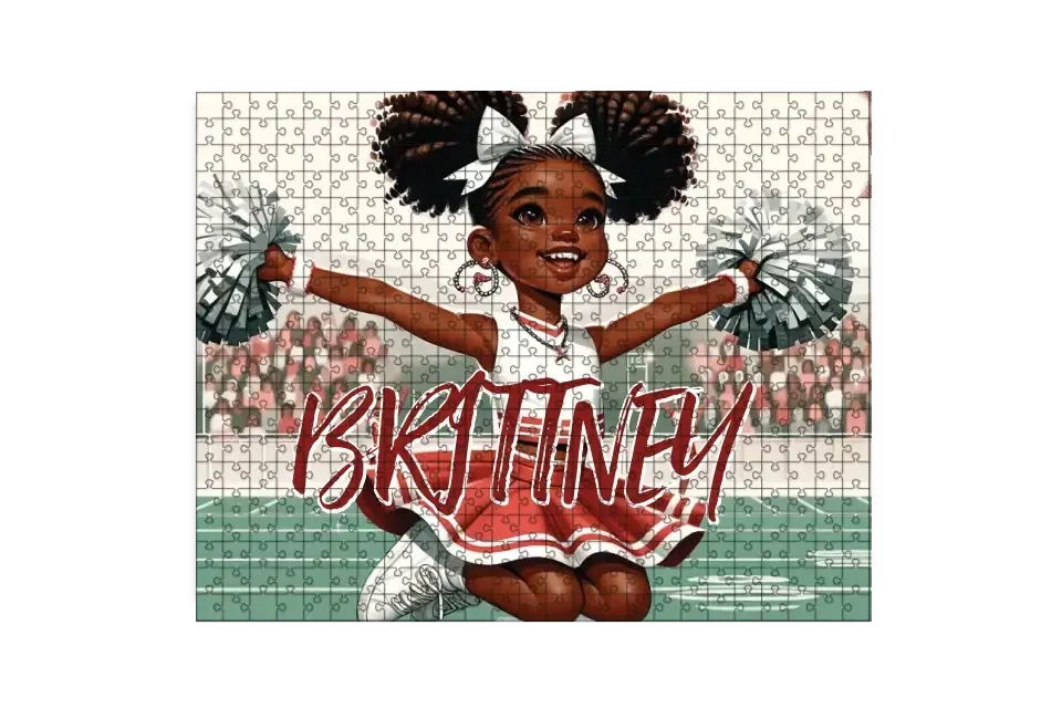 Get It Girl Cheer Personalized/Custom Puzzle