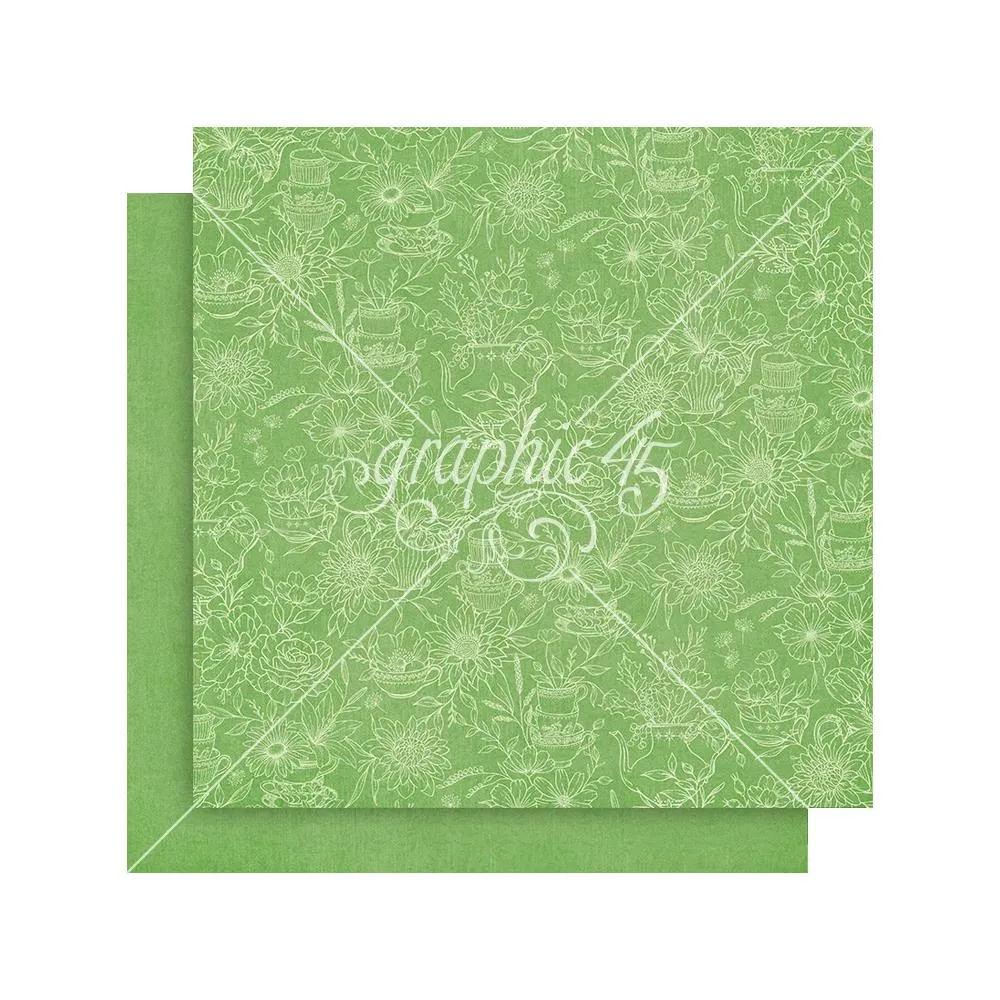 Graphic 45 Collection Pack 12"x 12" Patterns & Solids - Season To Celebrate