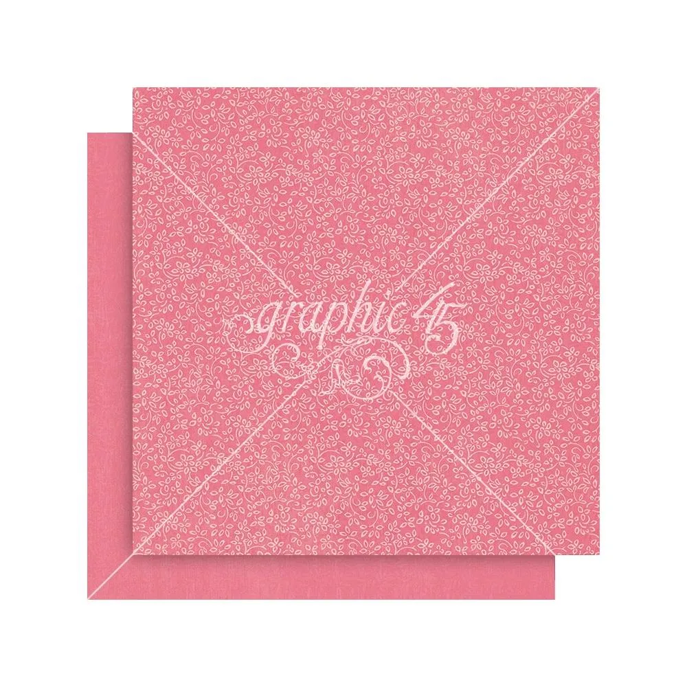 Graphic 45 Collection Pack 12"x 12" Patterns & Solids - Season To Celebrate