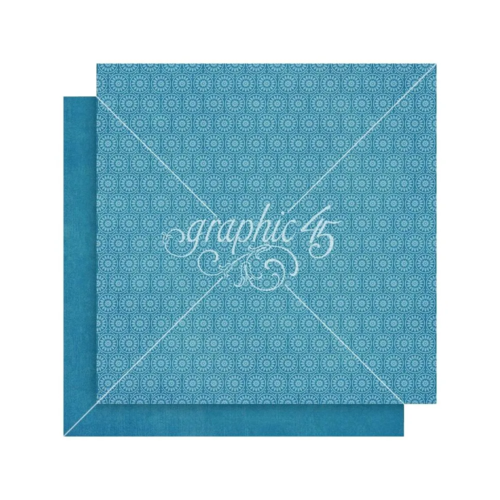 Graphic 45 Collection Pack 12"x 12" Patterns & Solids - Season To Celebrate