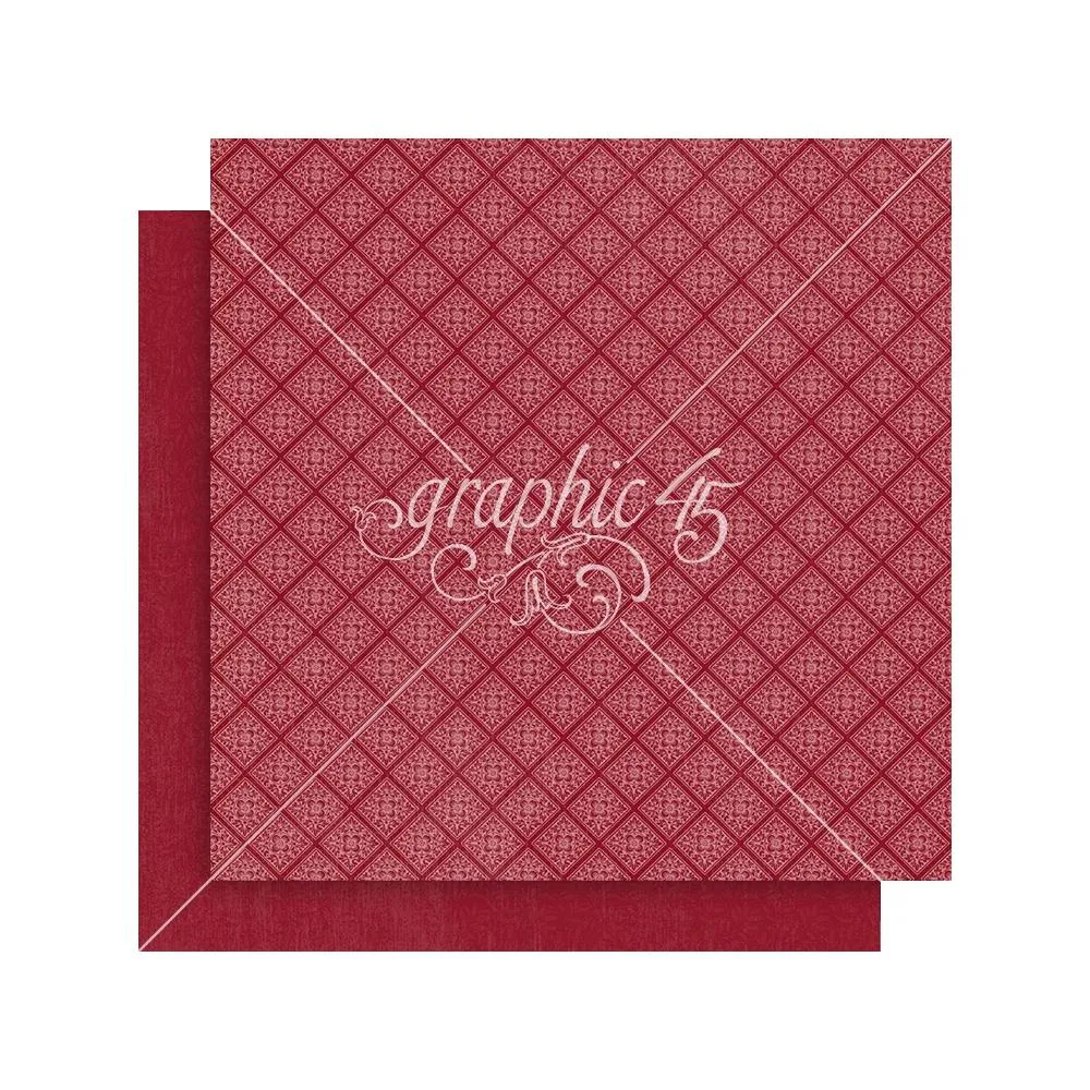 Graphic 45 Collection Pack 12"x 12" Patterns & Solids - Season To Celebrate