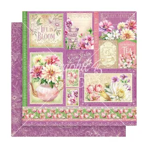 Graphic 45 Season To Celebrate Double-Sided Cardstock 12"x 12" - Spring Cut-Apart