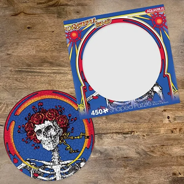 Grateful Dead Round Picture Disk Jigsaw Puzzle (450 Pieces)