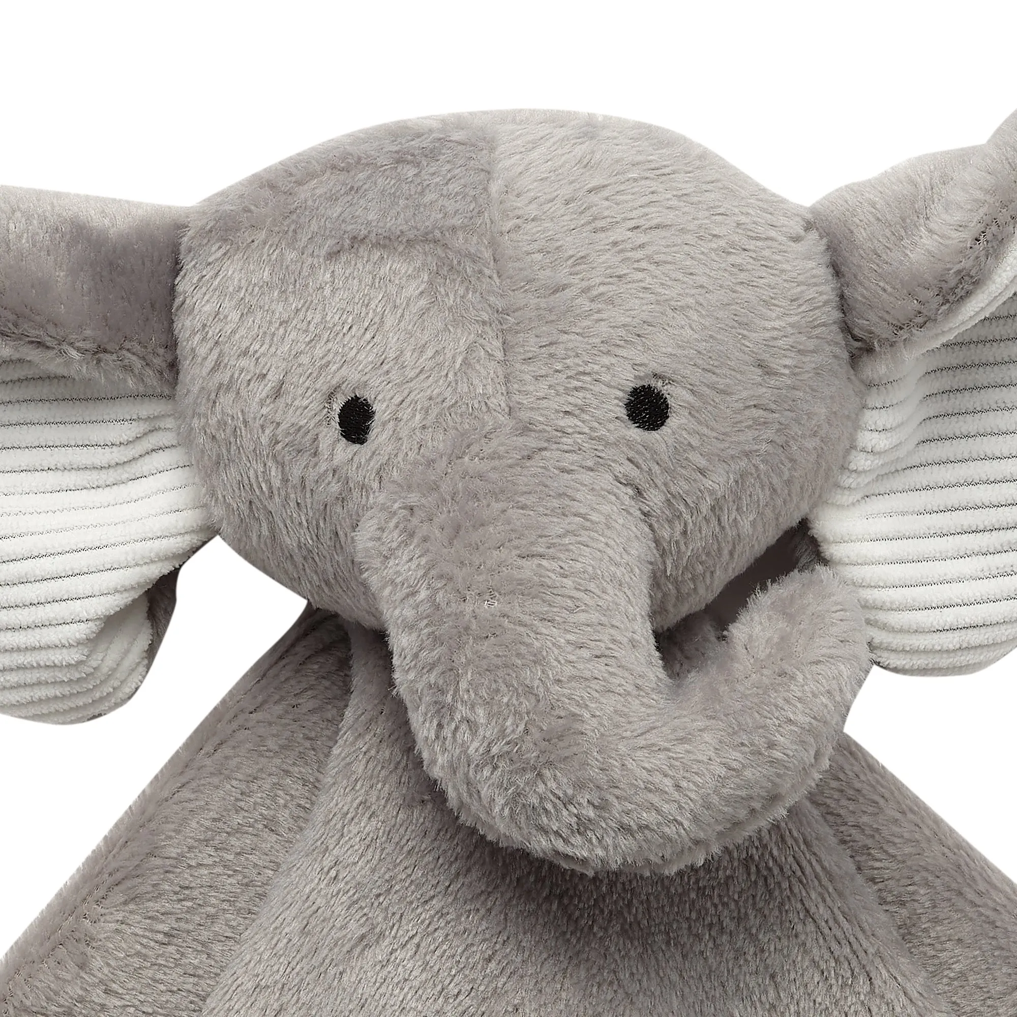 Gray Elephant Security Blanket/Lovey