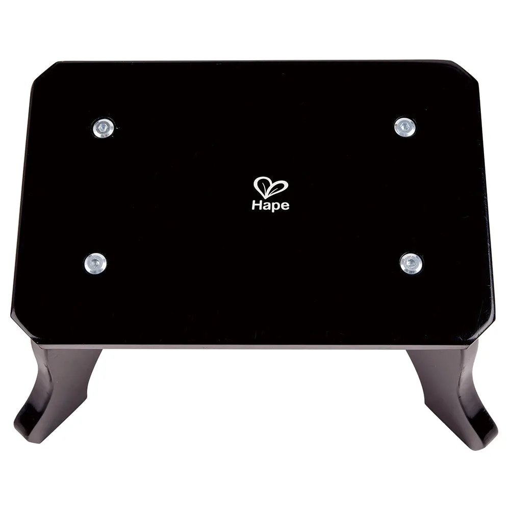 Hape Learn with Lights Black Piano with Stool