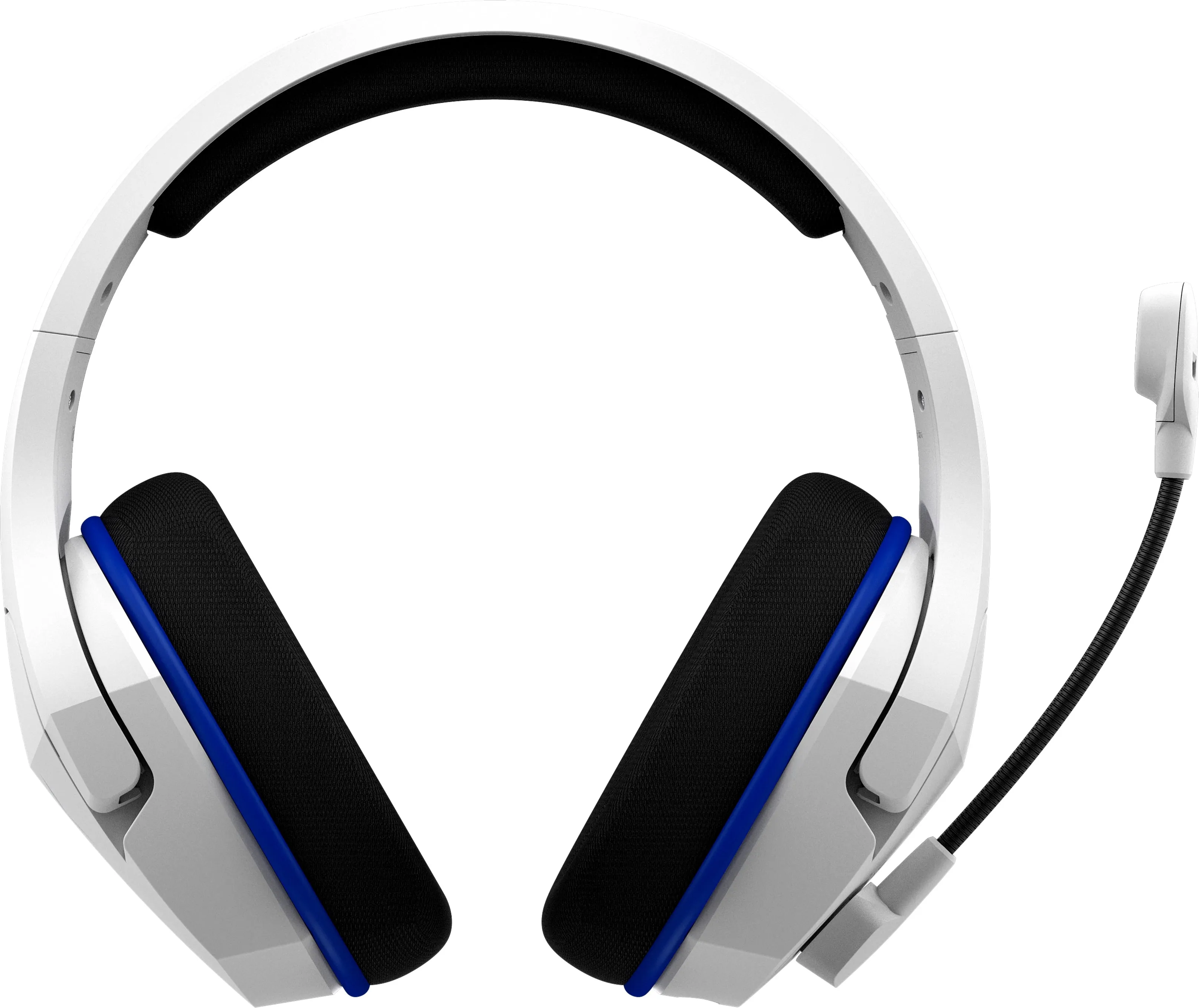 HP HyperX Cloud Stinger Core Wireless Gaming Headset for PS5-PS4, USB 2.0, White-Blue - 4P5J1AA