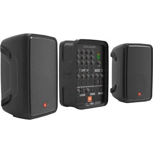 JBL EON208P Personal PA System with 8-Channel Mixer and Bluetooth