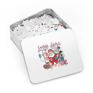 Jigsaw Puzzle, Santa's Favorite Surgical Tech, Personalised/Non-Personalised (30, 110, 252, 500,1000-Piece)