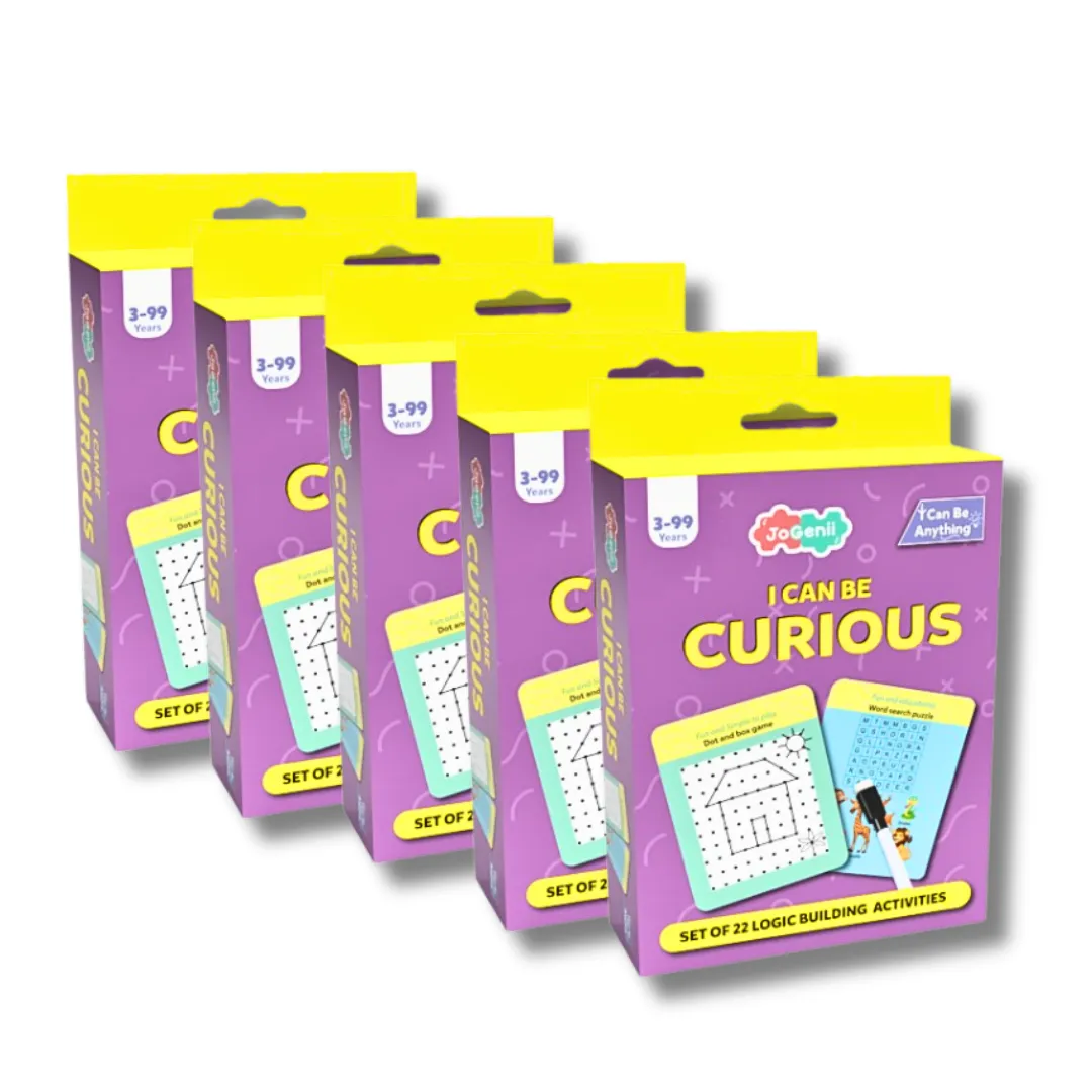 JoGenii I Can Be Curious- JoGenii's Mini DIY Kit | Return Gift ( Pack of 5)