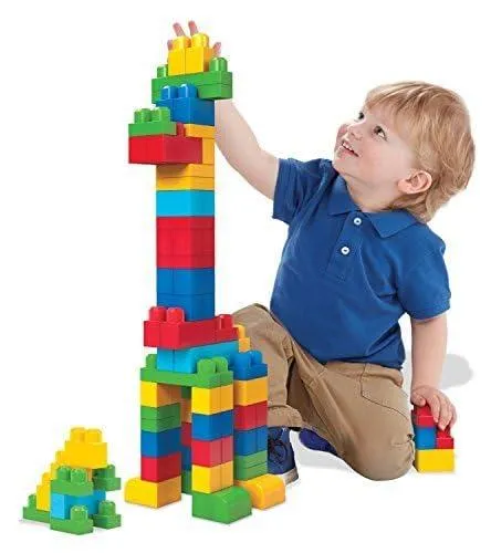 Kid's 100 Pcs Box Puzzle Blocks Toys Building & Construction Block Set for Children Boys and Girls (Multicolor)