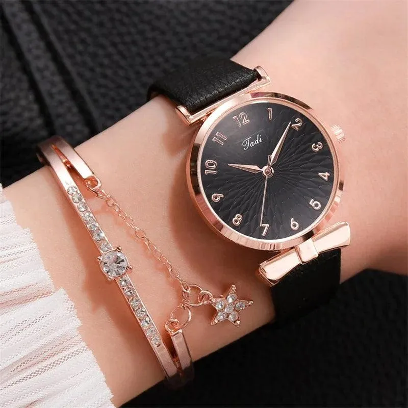 Luxury Quartz Bracelet Watch Set: Stylish Timepieces for Women - Elegant & Functional - Buy Now!