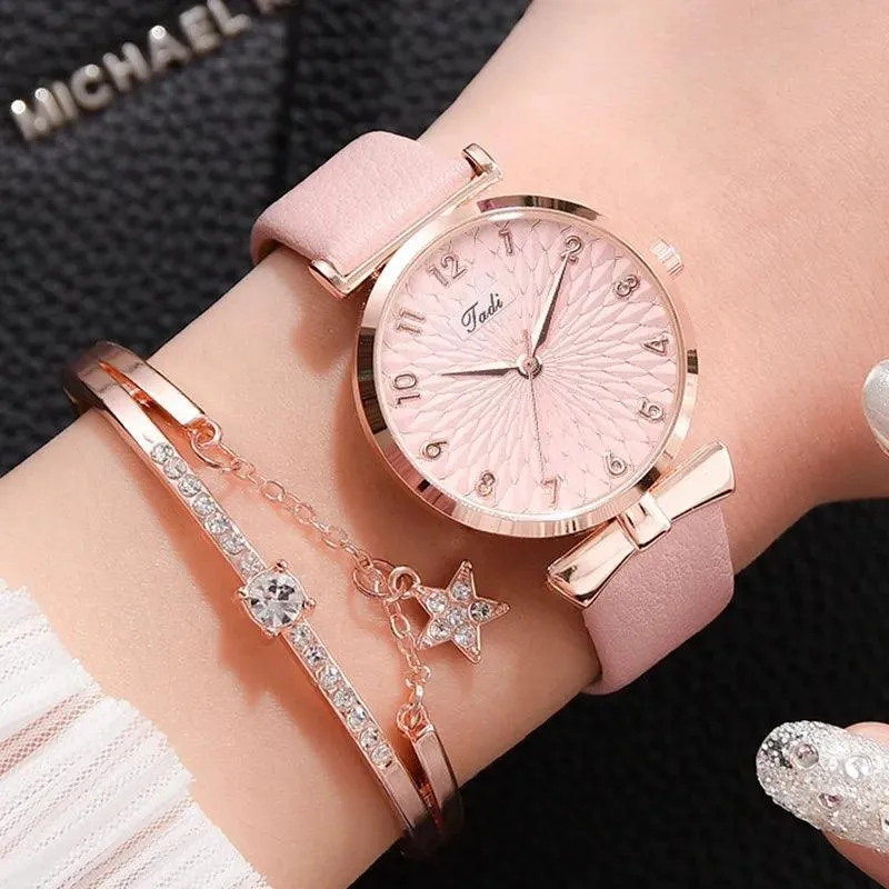 Luxury Quartz Bracelet Watch Set: Stylish Timepieces for Women - Elegant & Functional - Buy Now!