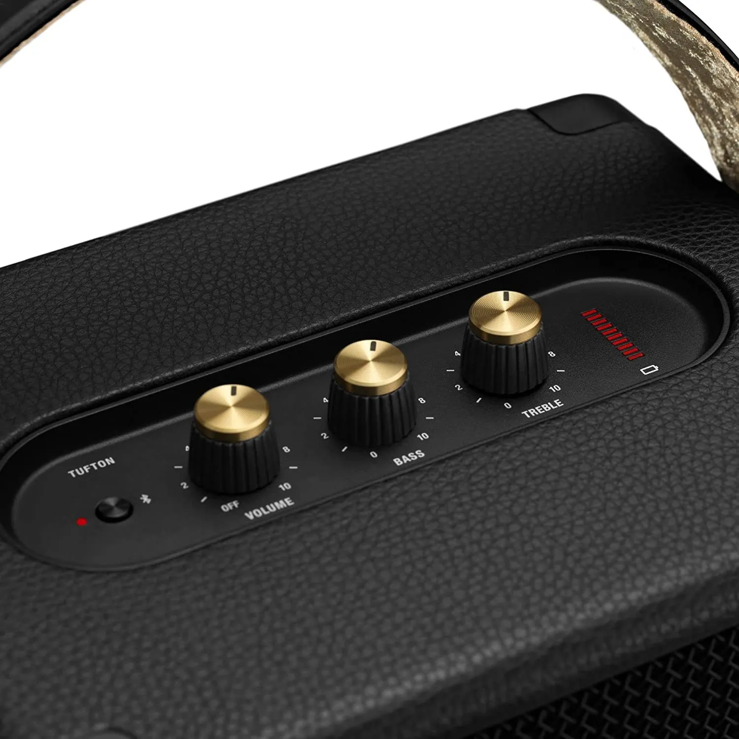 Marshall Tufton Portable Speaker, Black and Copper