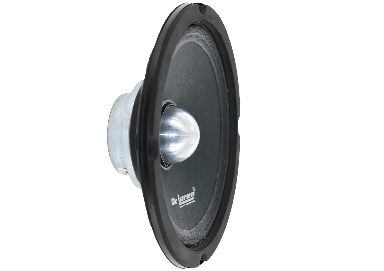 McLaren Audio MLM-604ND 6.5" 6-1/2" 300W 4-Ohm Car Audio Midrange NEO Speaker