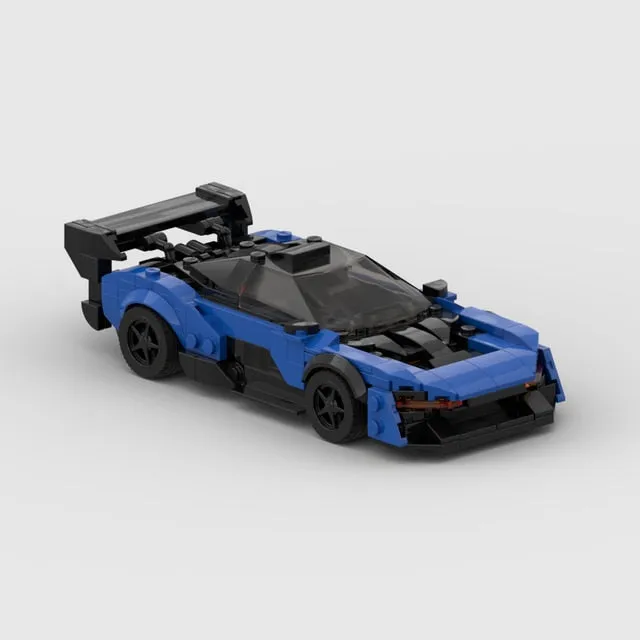 McLaren Senna GTR Racing Sports Car Building Blocks