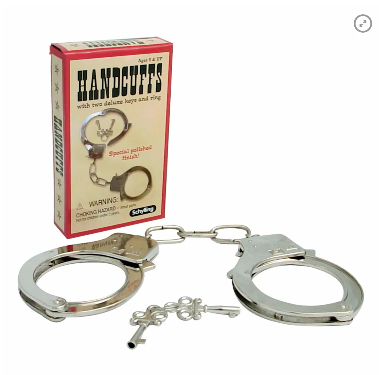 METAL HAND CUFFS WITH KEYS