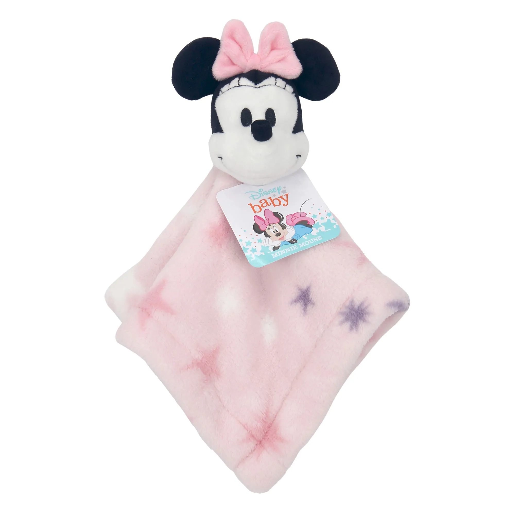 Minnie Mouse Stars Security Blanket Lovey