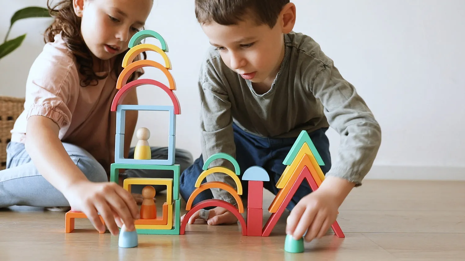 Montessori Rainbow Blocks