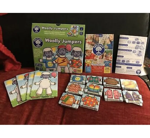 Orchard Toys Board Game - Woolly Jumpers