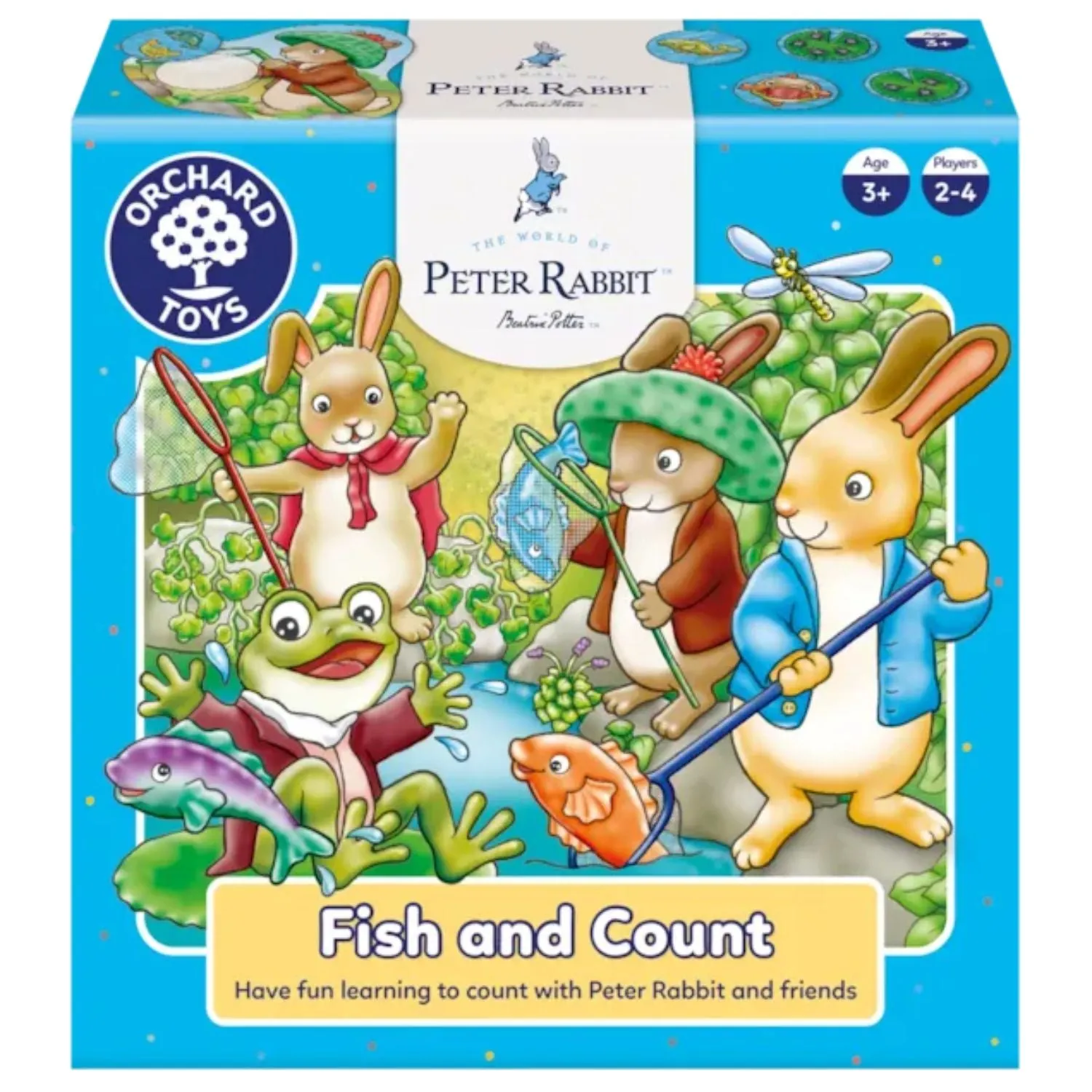 Orchard Toys Peter Rabbit Fish and Count