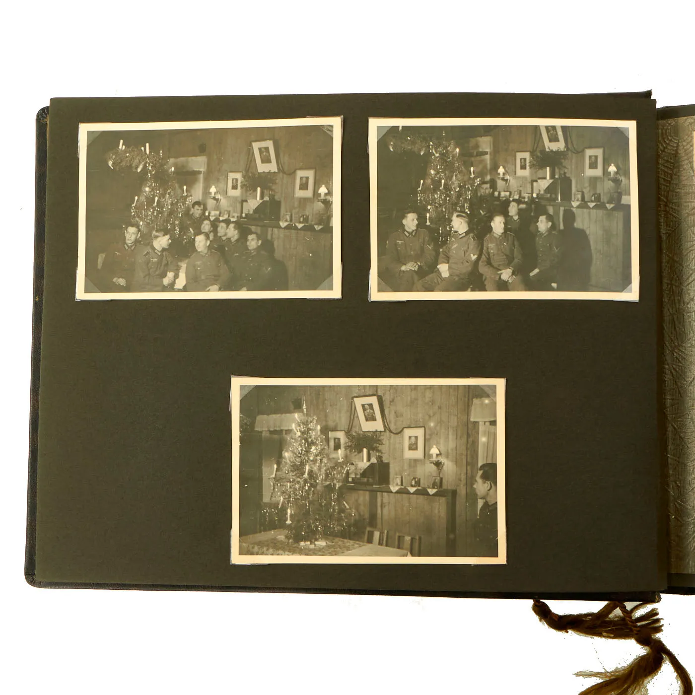 Original German WWII Heer Army “In Memory of My Service” Personal Photo Album - 91 Photos